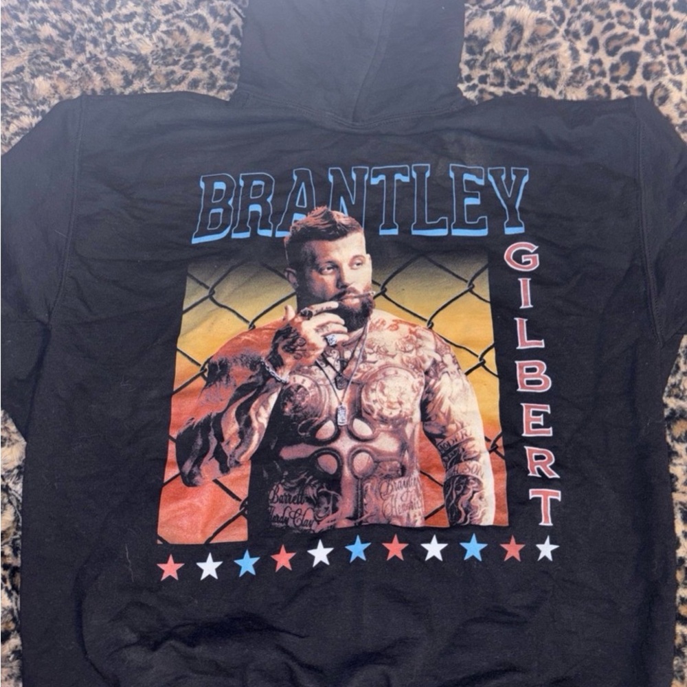 Black Graphic Hoodie